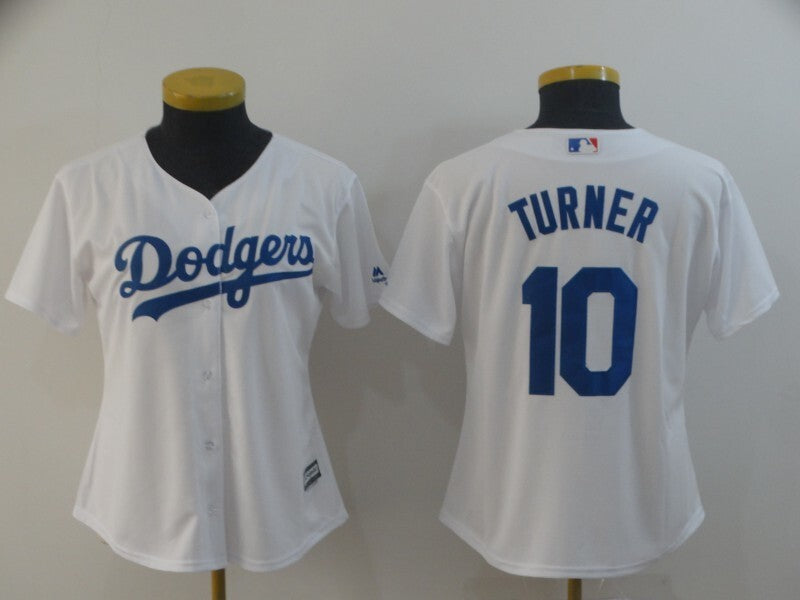 Women Los Angeles Dodgers #10 Justin Turner