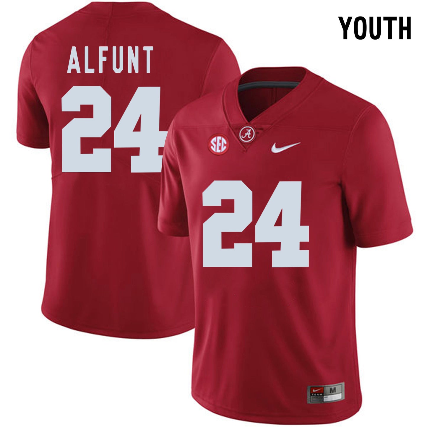 YOUTH 2017 Alabama ALFUNT 24 Red