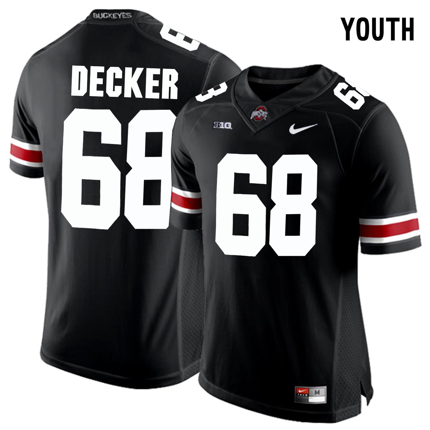 YOUTH Taylor Decker 68 - Black