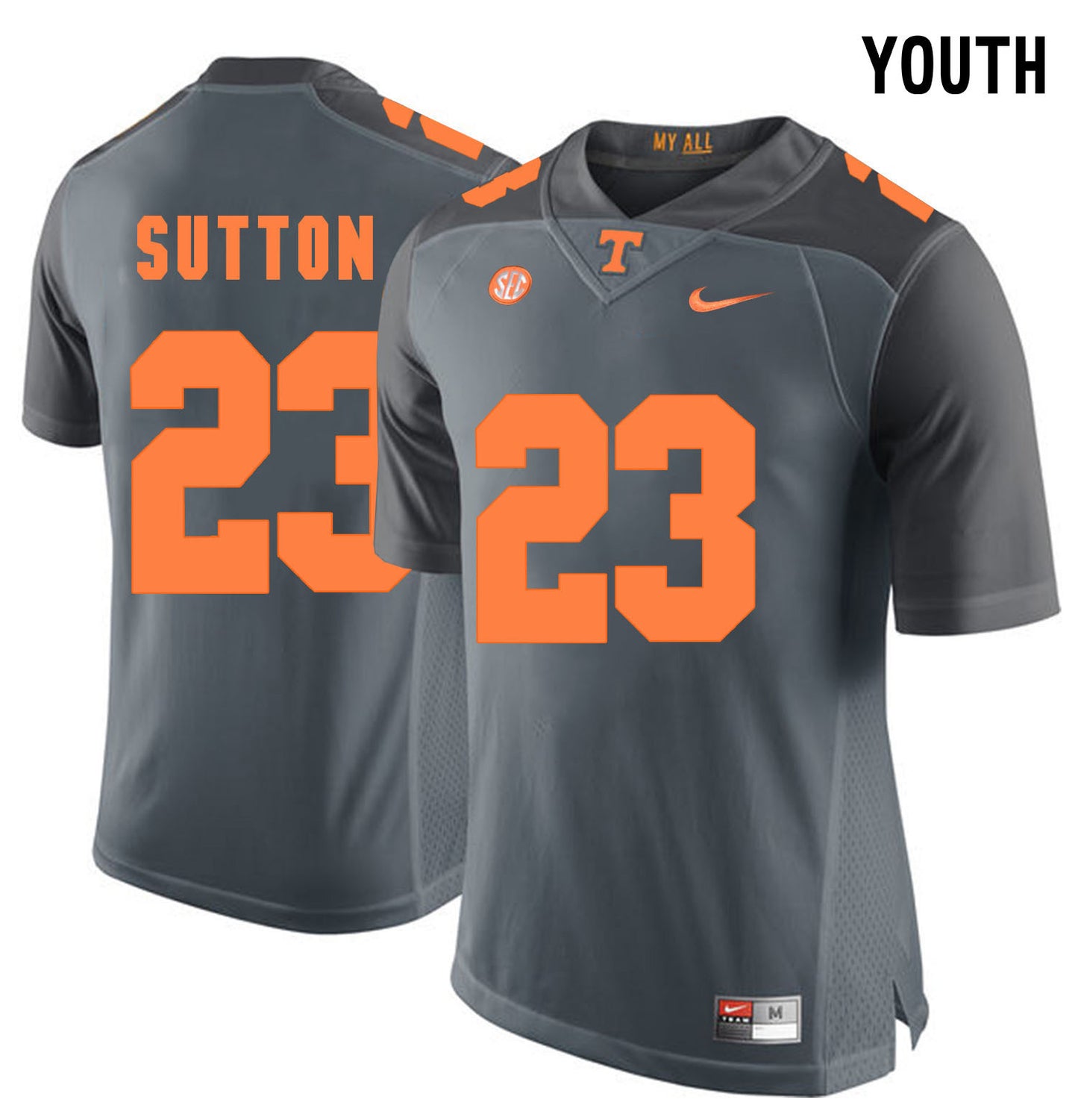 Youth Cameron Sutton 23 Grey