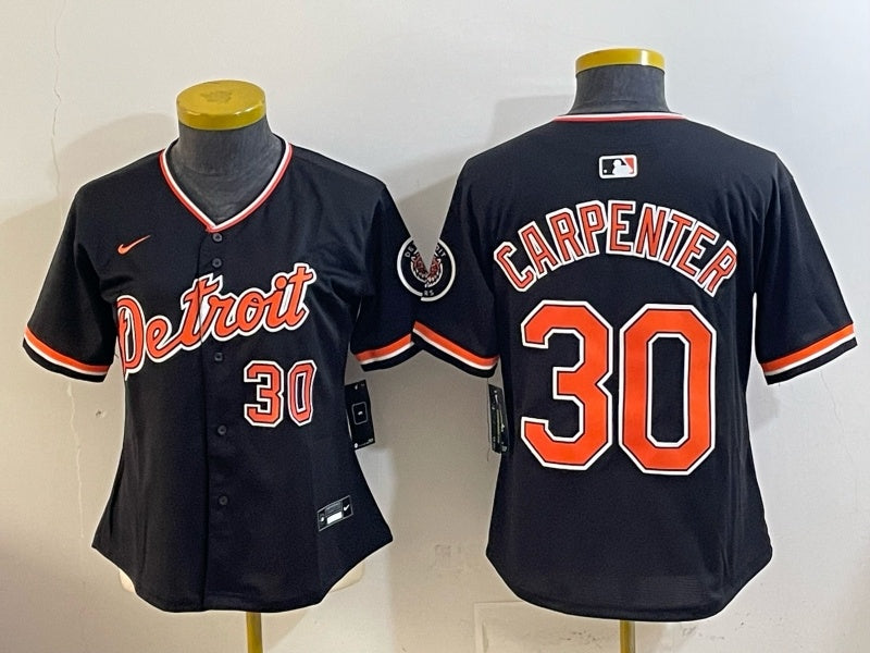 Youth Detroit Tigers #30 Kerry Carpenter Tigers Special V2 Women Youth
