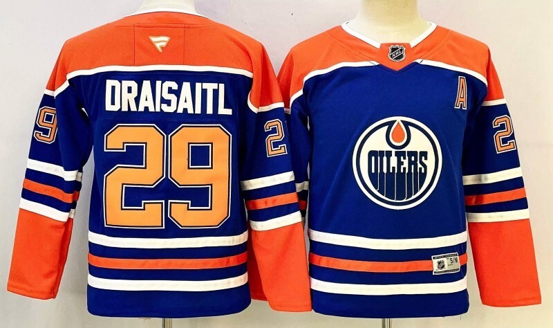 Youth Edmonton Oilers #29 Leon Draisaitl Youth