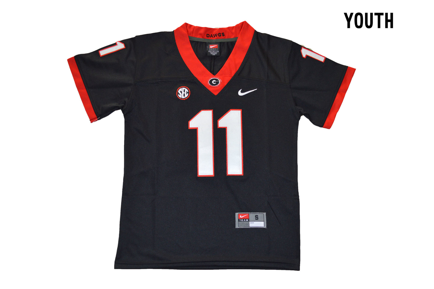 Youth Georgia 11 Black Front