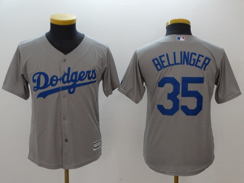 Youth Los Angeles Dodgers #35 Cody Bellinger Style 3
