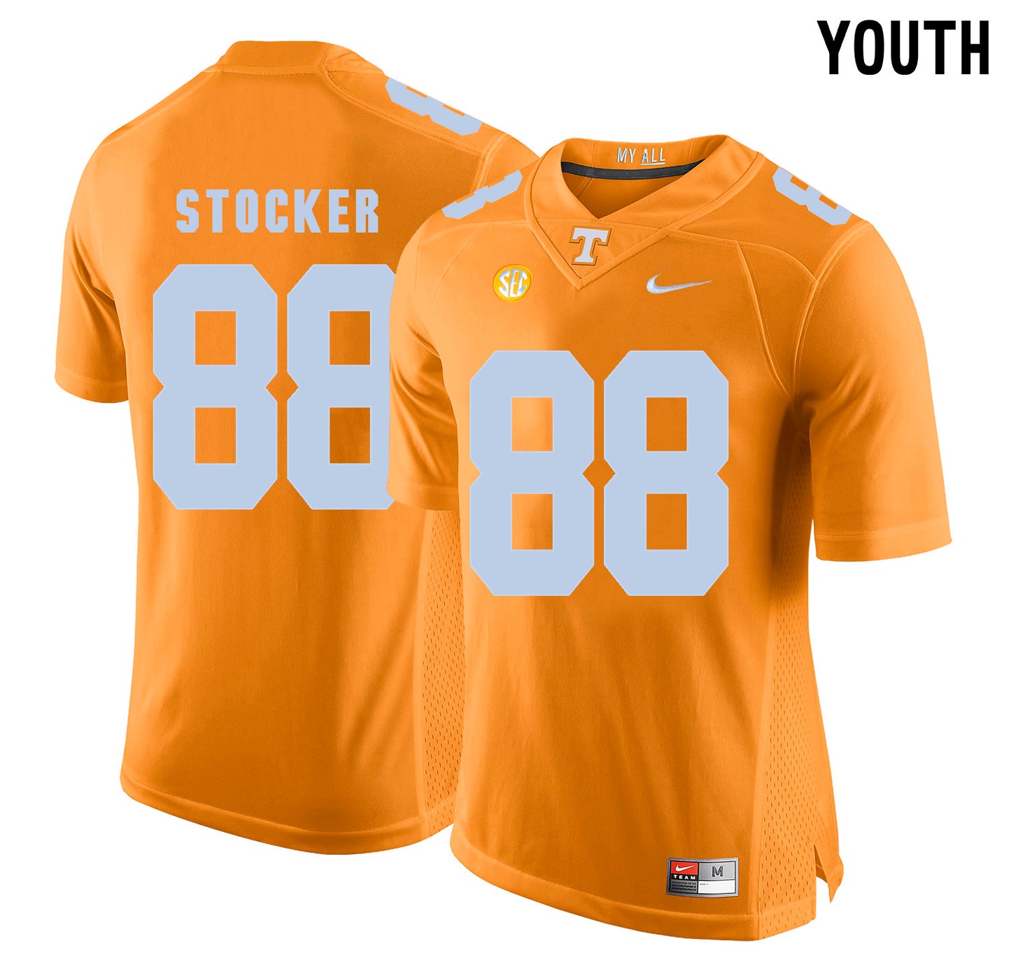 Youth Luke Stocker 88 Orange