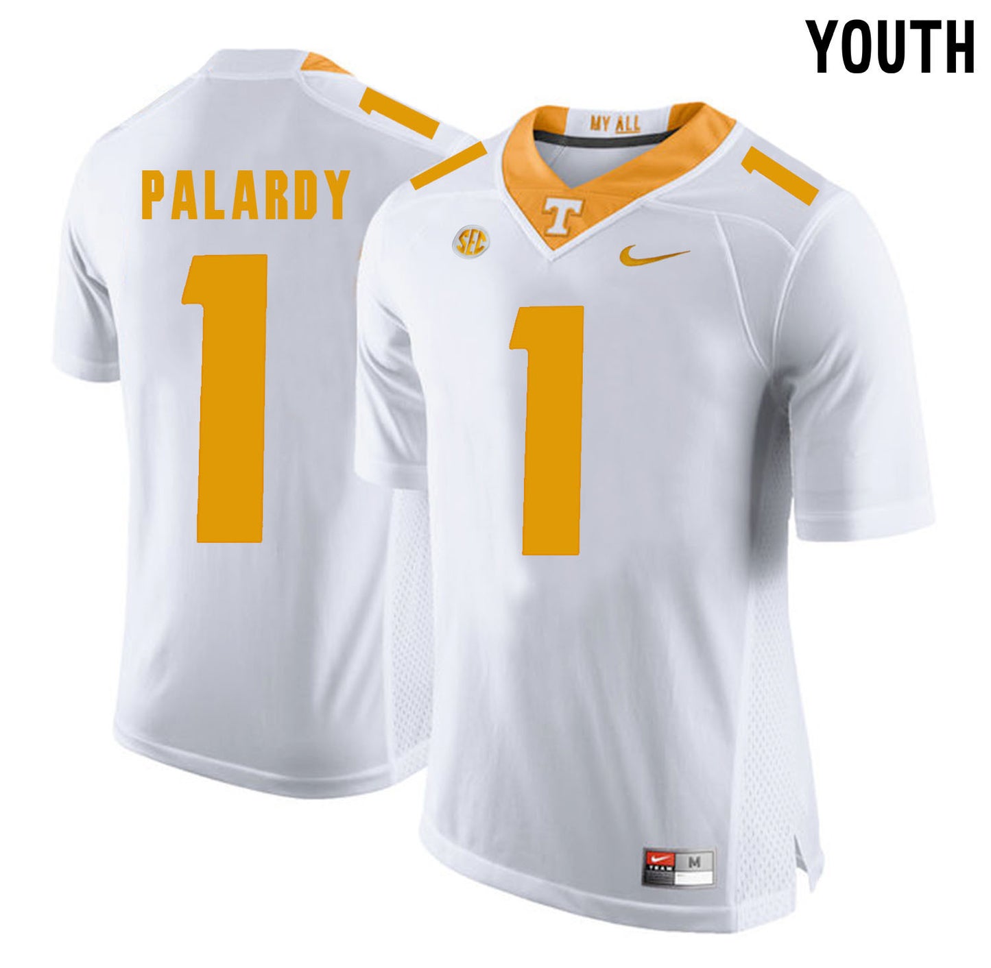 Youth Michael Palardy 1 White