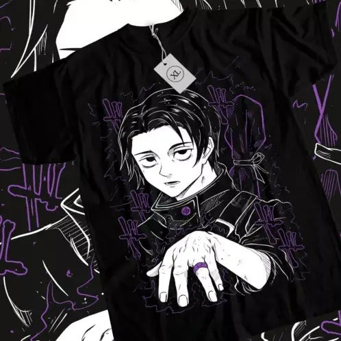 Yuta Okkotsu T-Shirt Jujutsu Kaisen Satoru Gojo Girl Horror Anime Shirt All Sizestyle{n002}2