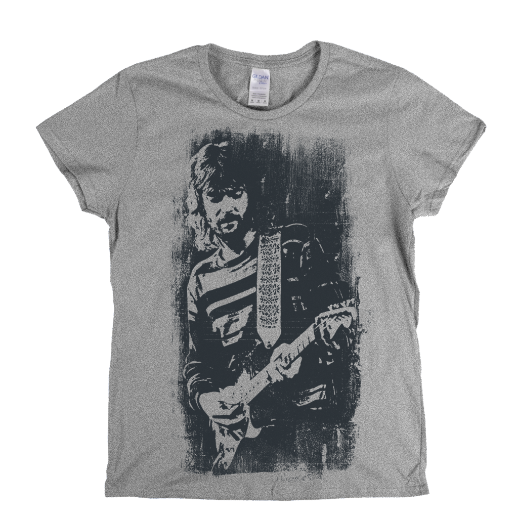 Eric Clapton Close Up Womens T-Shirt