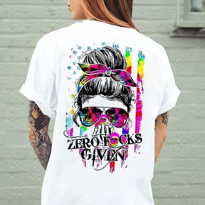 ZERO S GIVEN Print Women's T-shirt Hoodie, Sweatshirt | InkThreadWorks.com