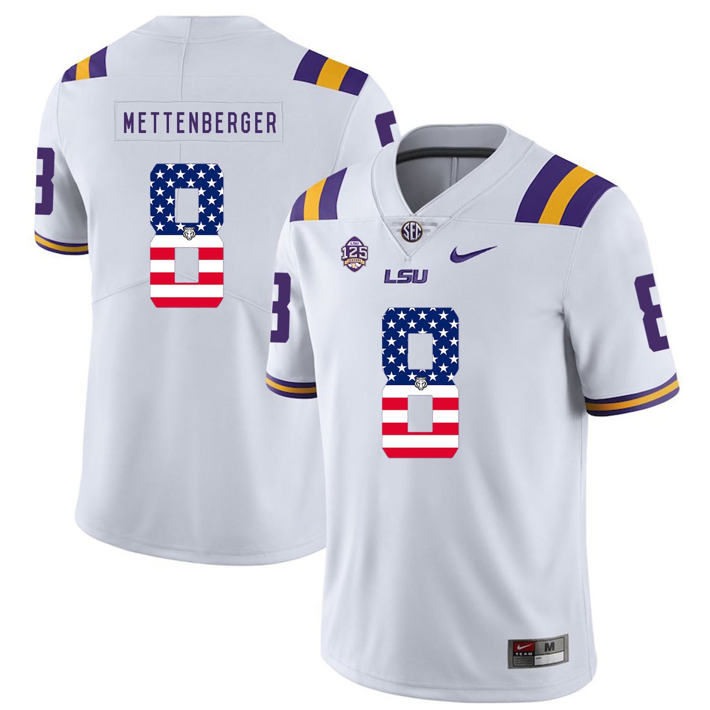 Zach Mettenberger 8 White