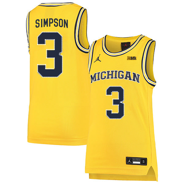 Zavier Simpson 3 Yellow