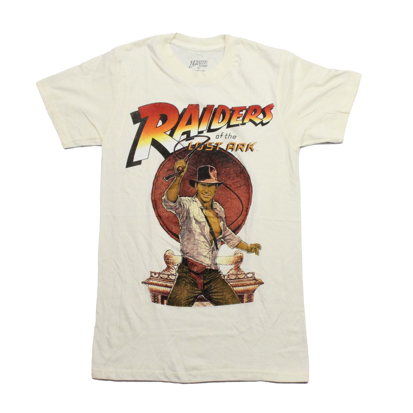 Raiders of the Lost Ark Mens T-Shirt - Indiana Jones Movie Poster Image
