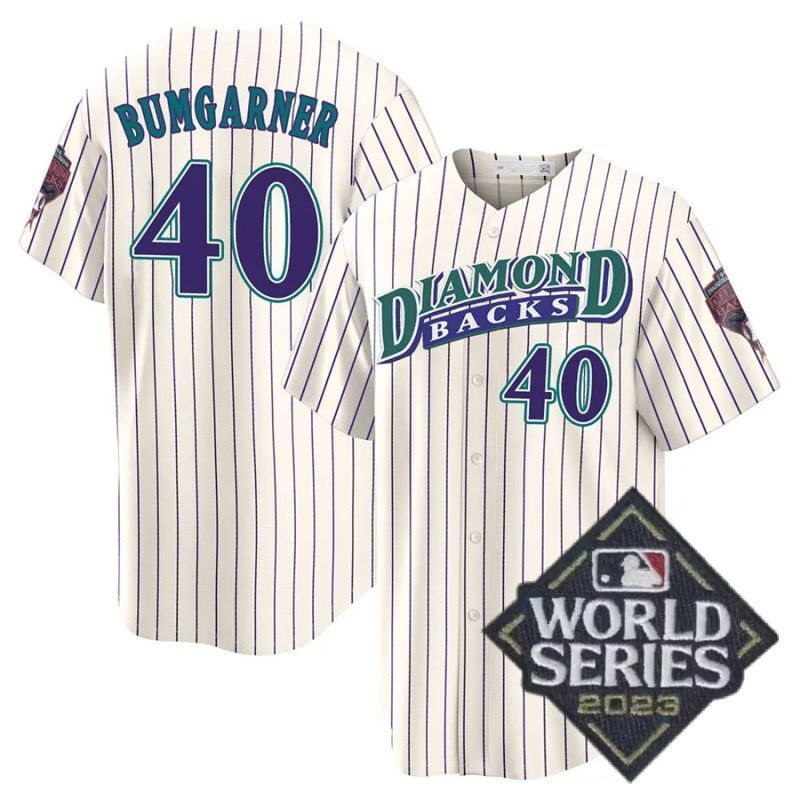 arizona diamondbacks #40 madison bumgarner throwback 1998 jersey