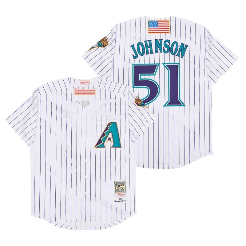 arizona diamondbacks #51 randy johnson Style 17