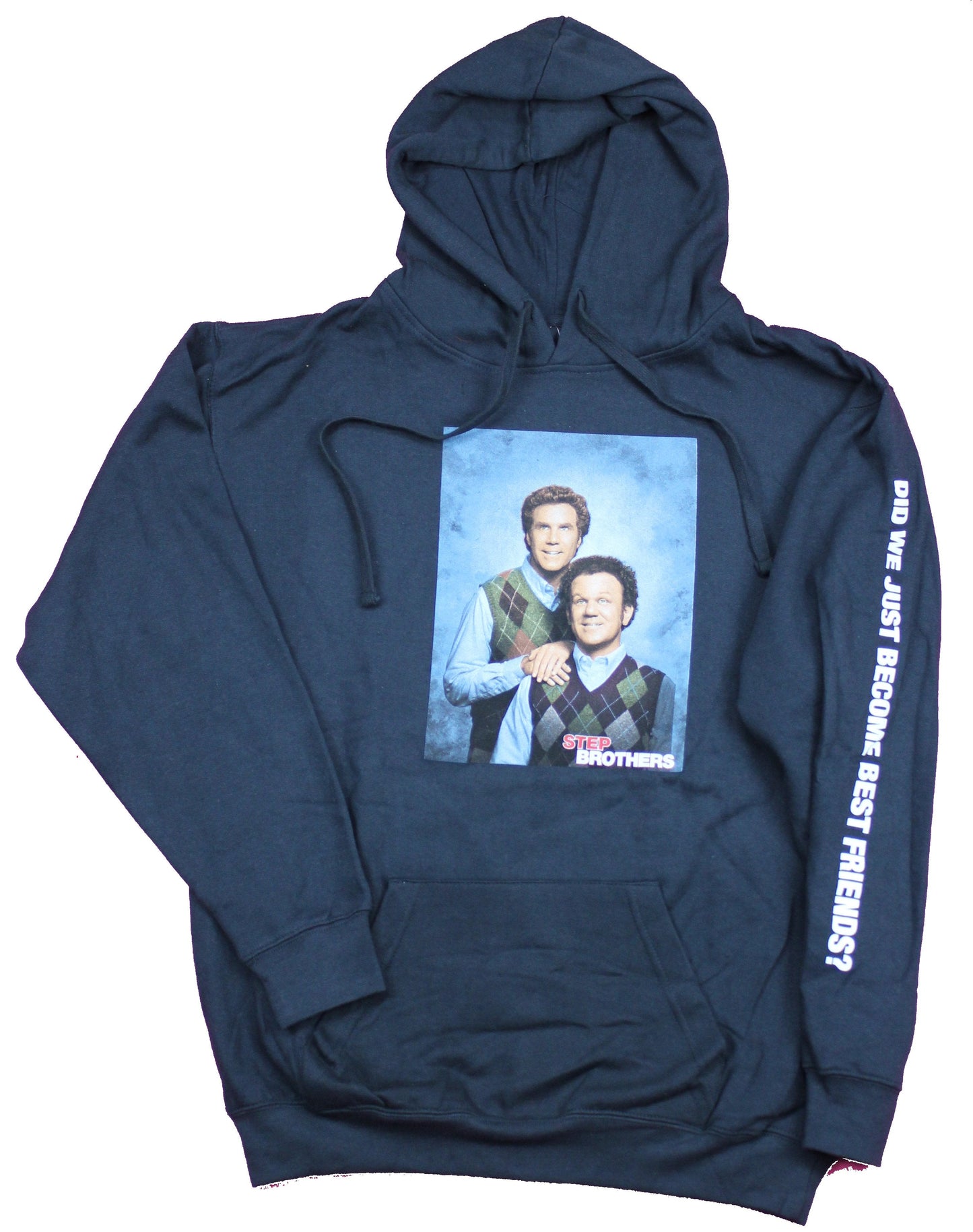 Step Brothers Pullover Hoodie - Photo Pick Did We Just Become Best Friends?