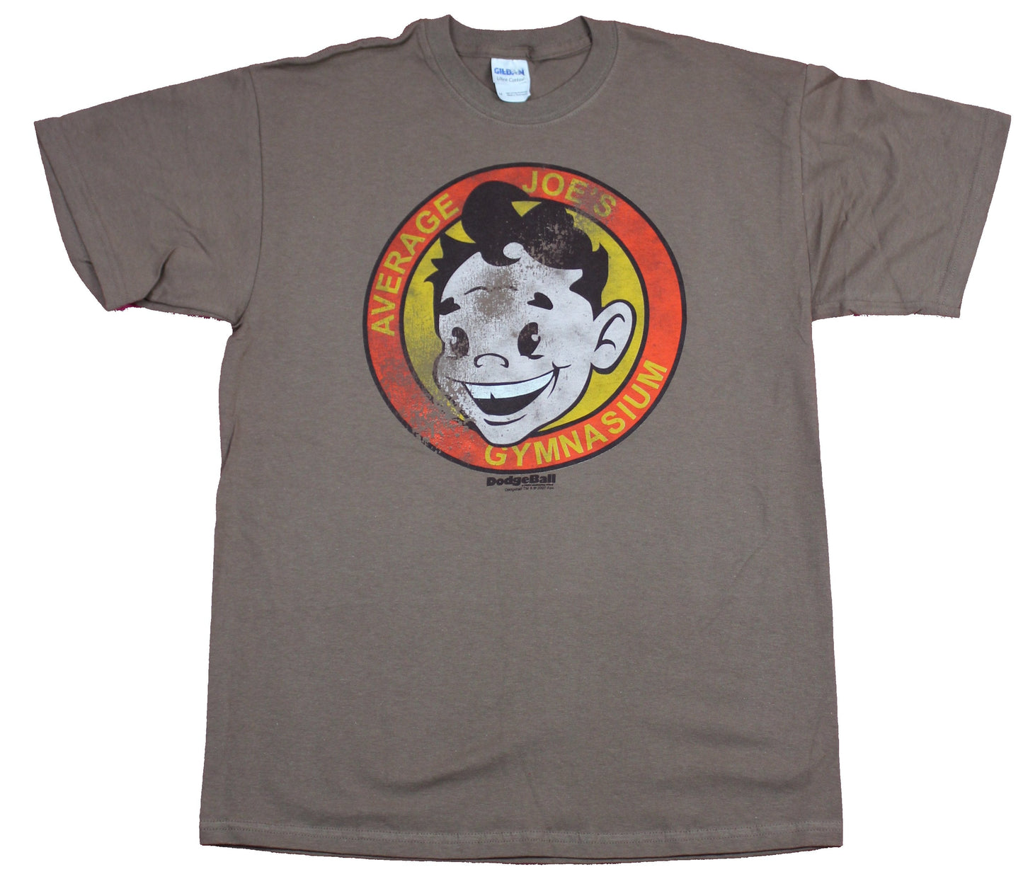 Dodgeball The Movie Mens T-Shirt - Average Joe's Gym Distressed Logo