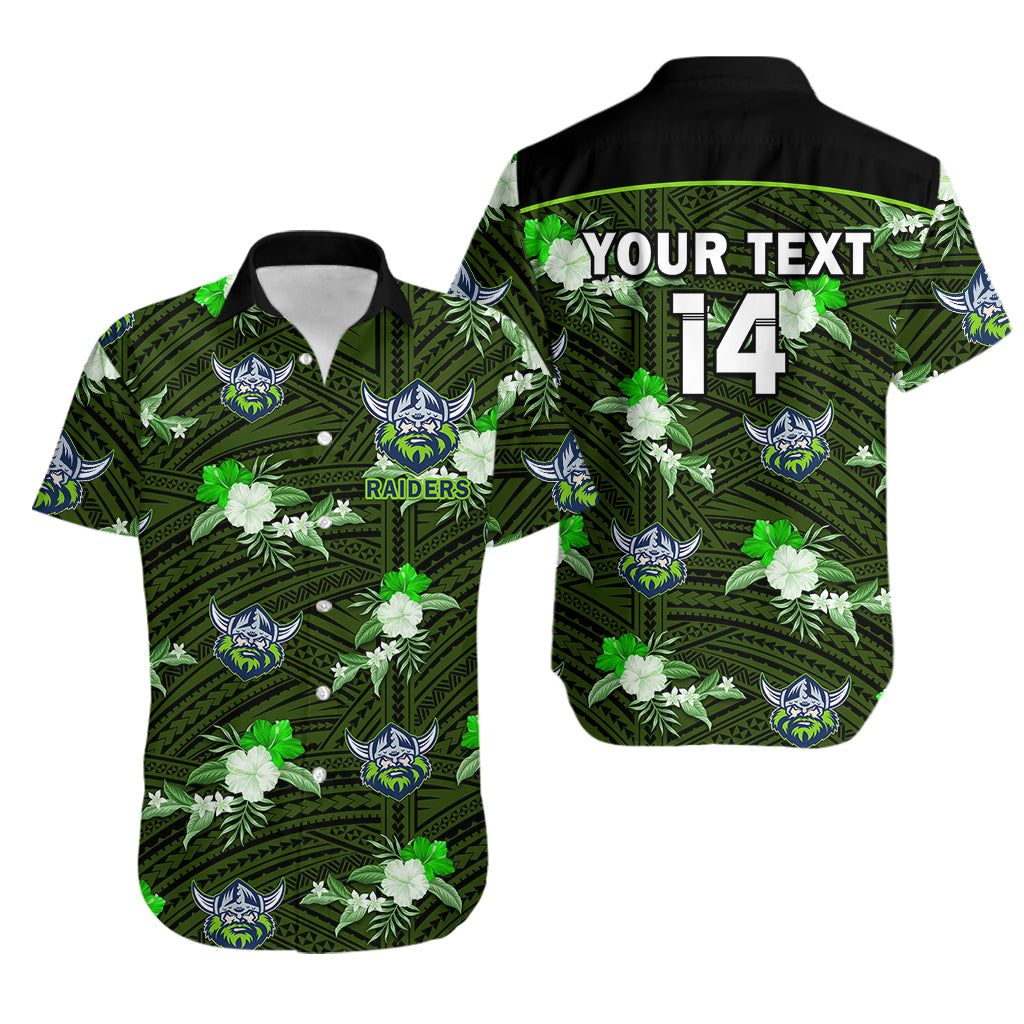 Canberra Raiders 2023 NRL Hawaiian Personalized Fan Spirit Shirt