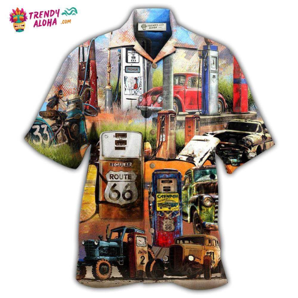 Car Filling Full Driving Far Hawaiian Shirt - Trendy Aloha