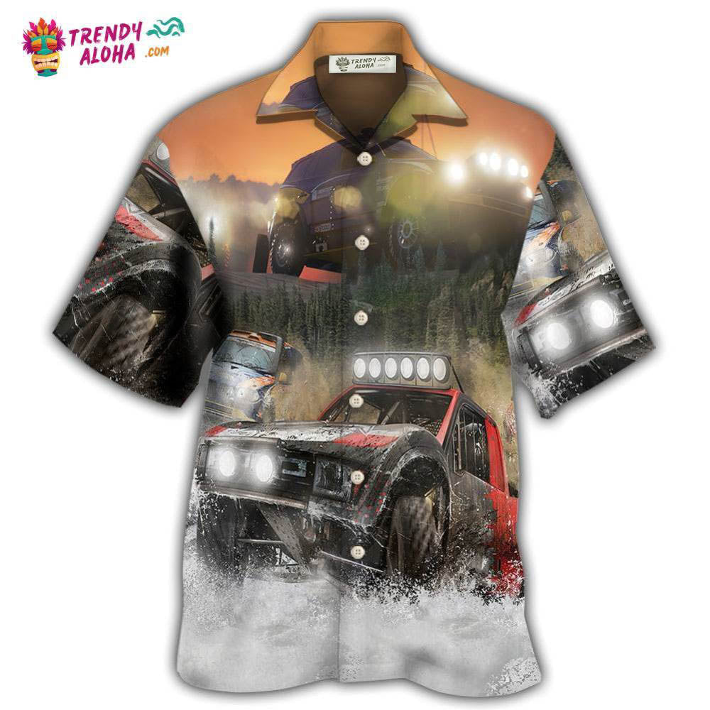 Car Racing Off Road Racing Is My Cool Life Hawaiian Shirt - Trendy Aloha