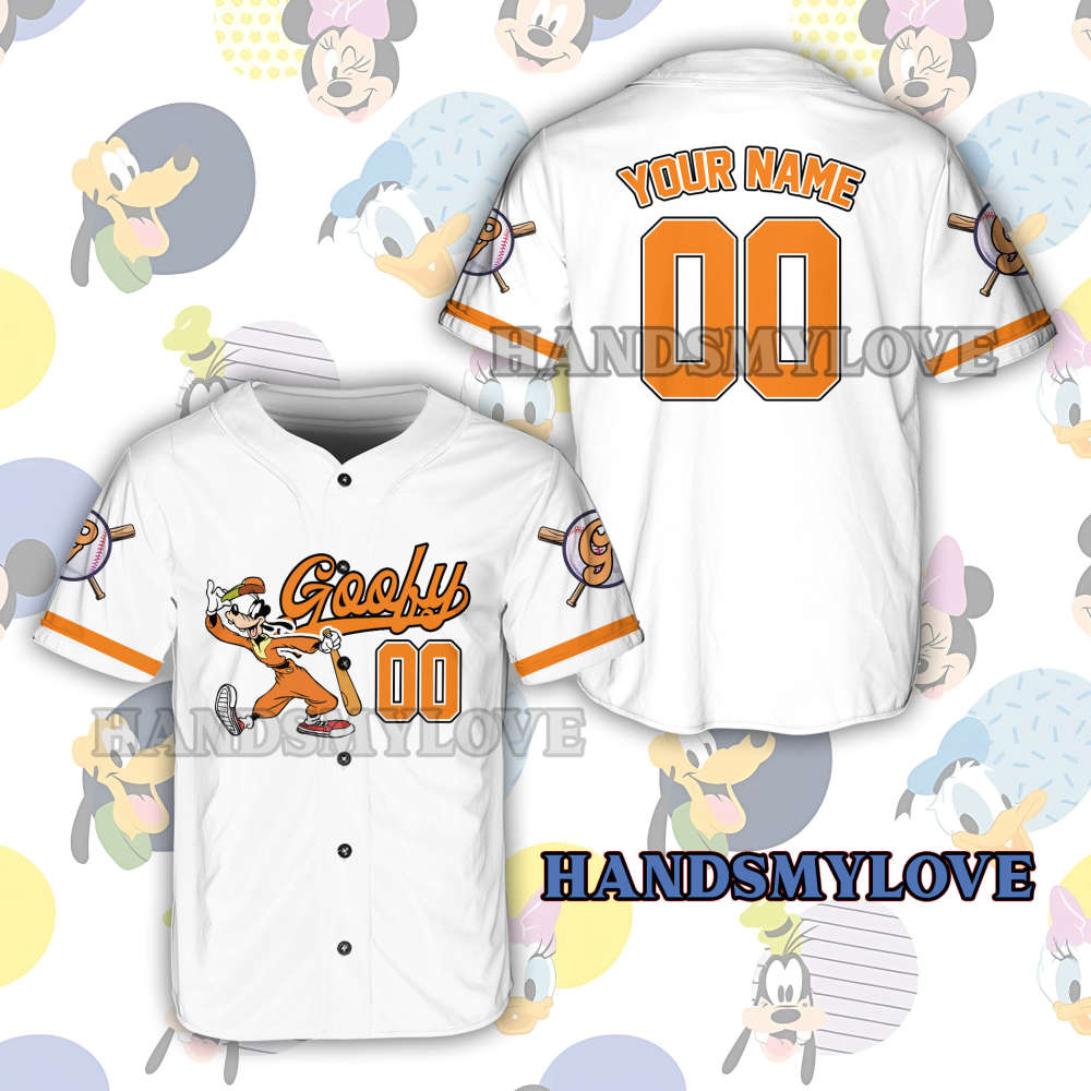 Custom Ddisney Character Mickey Game Day Baseball Jersey Ddisney Baseball Player Outfit For Baseball Fans Matching Outfit For Baseball Lover - Aopprinter