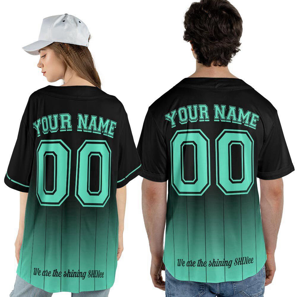 Custom Shinee Kpop Baseball Jersey For Men Women - lylyprint.com