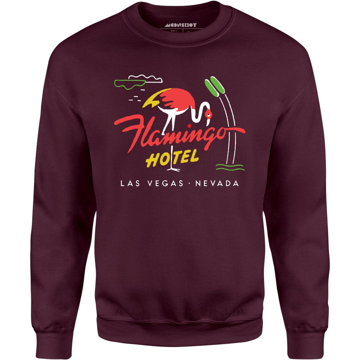 Flamingo Hotel v3 - Vintage Las Vegas - Unisex Sweatshirt