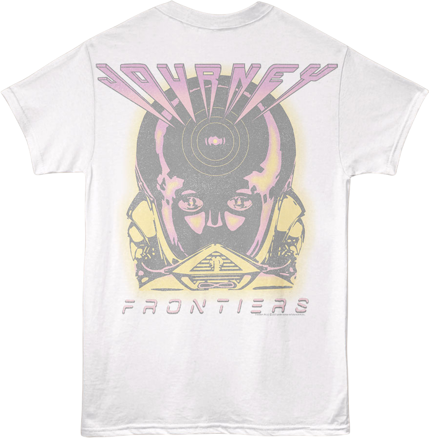 Front & Back Frontiers World Tour Journey T-Shirt