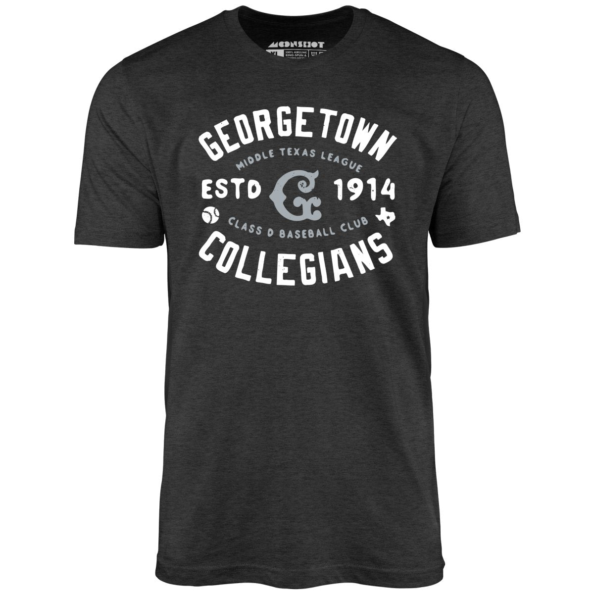 Georgetown Collegians - Texas - Vintage Defunct Baseball Teams - Unisex T-Shirt