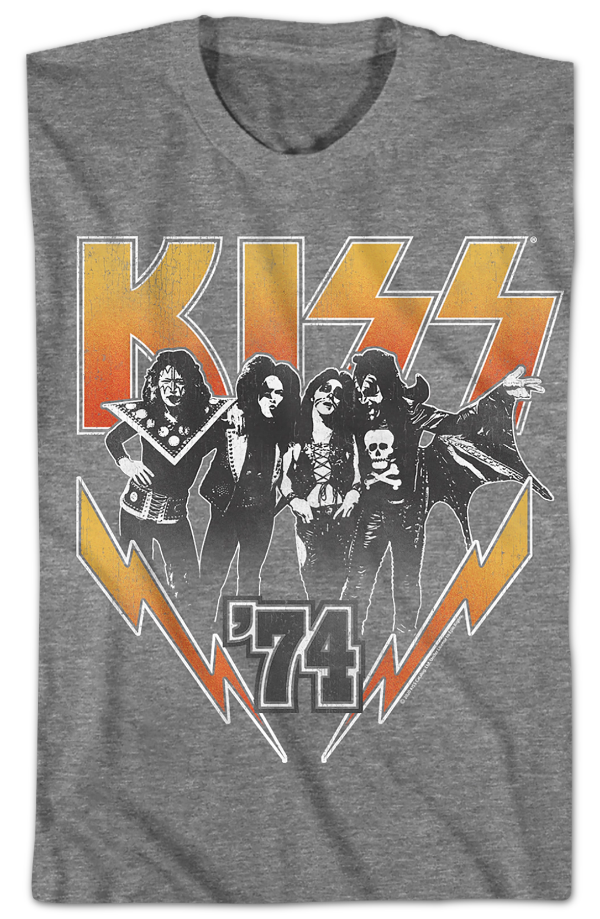 Group Photo '74 KISS T-Shirt