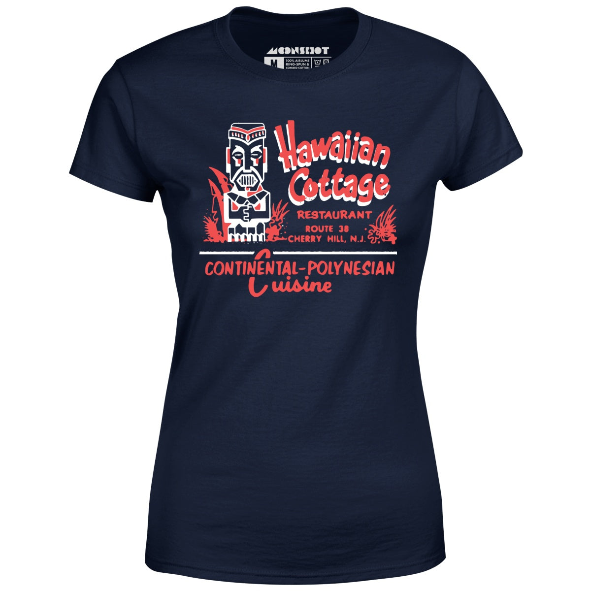 Hawaiian Cottage - Cherry Hill, NJ - Vintage Tiki Bar - Women's T-Shirt