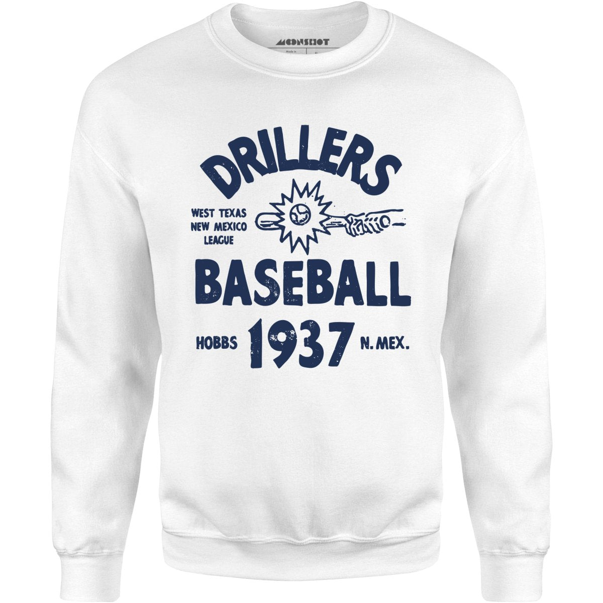 Hobbs Drillers - New Mexico - Vintage Defunct Baseball Teams - Unisex Sweatshirt