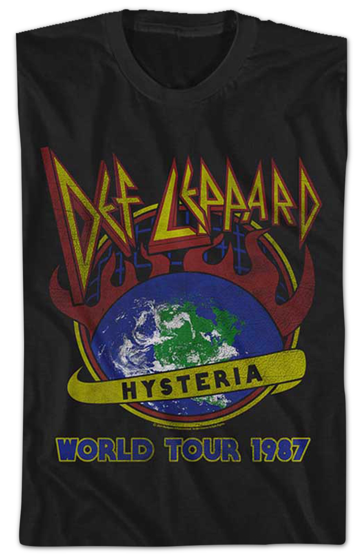 Hysteria World Tour 1987 Def Leppard T-Shirt