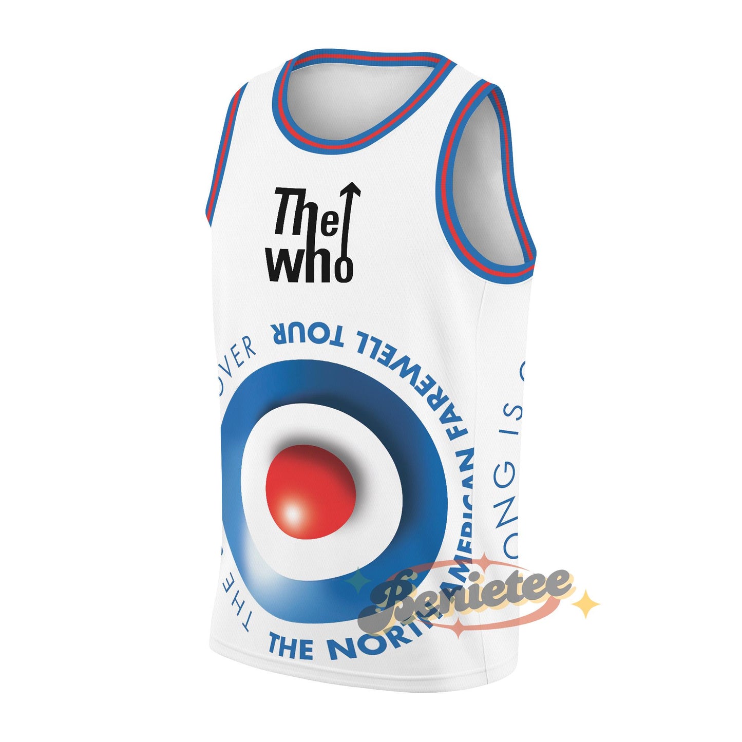 The Who Basketball Jersey, New The Song Is Over Hot Tour 2025 Jersey