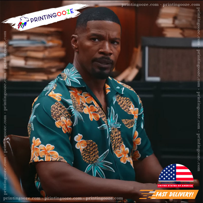 Jamie Foxx Day Shift, Jamie Foxx Best Hawaiian Shirts