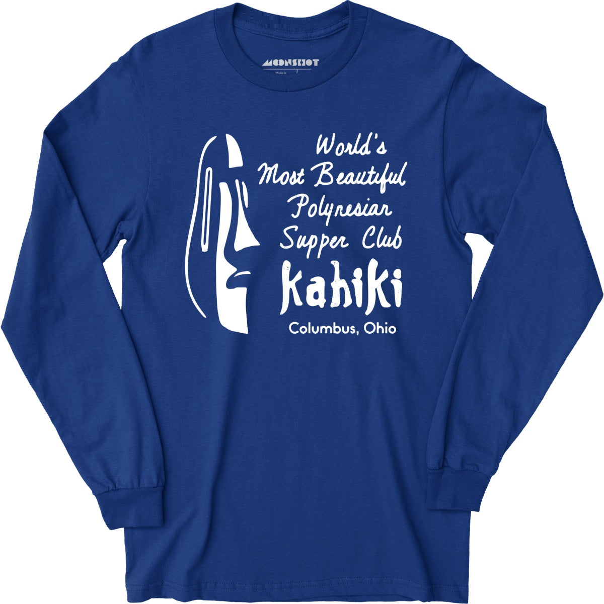 Kahiki - Columbus, OH - Vintage Tiki Bar - Long Sleeve T-Shirt