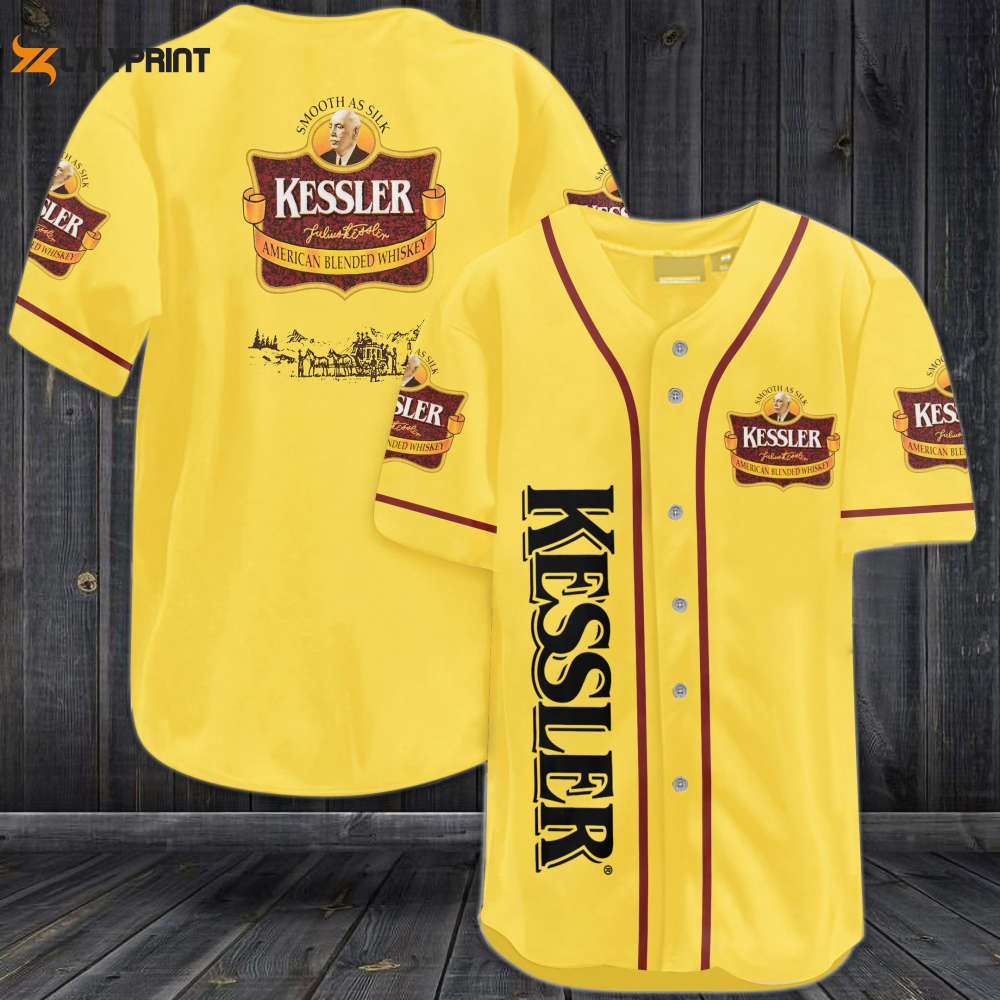 Kessler American Blended Whiskey Baseball Jersey - lylyprint.com