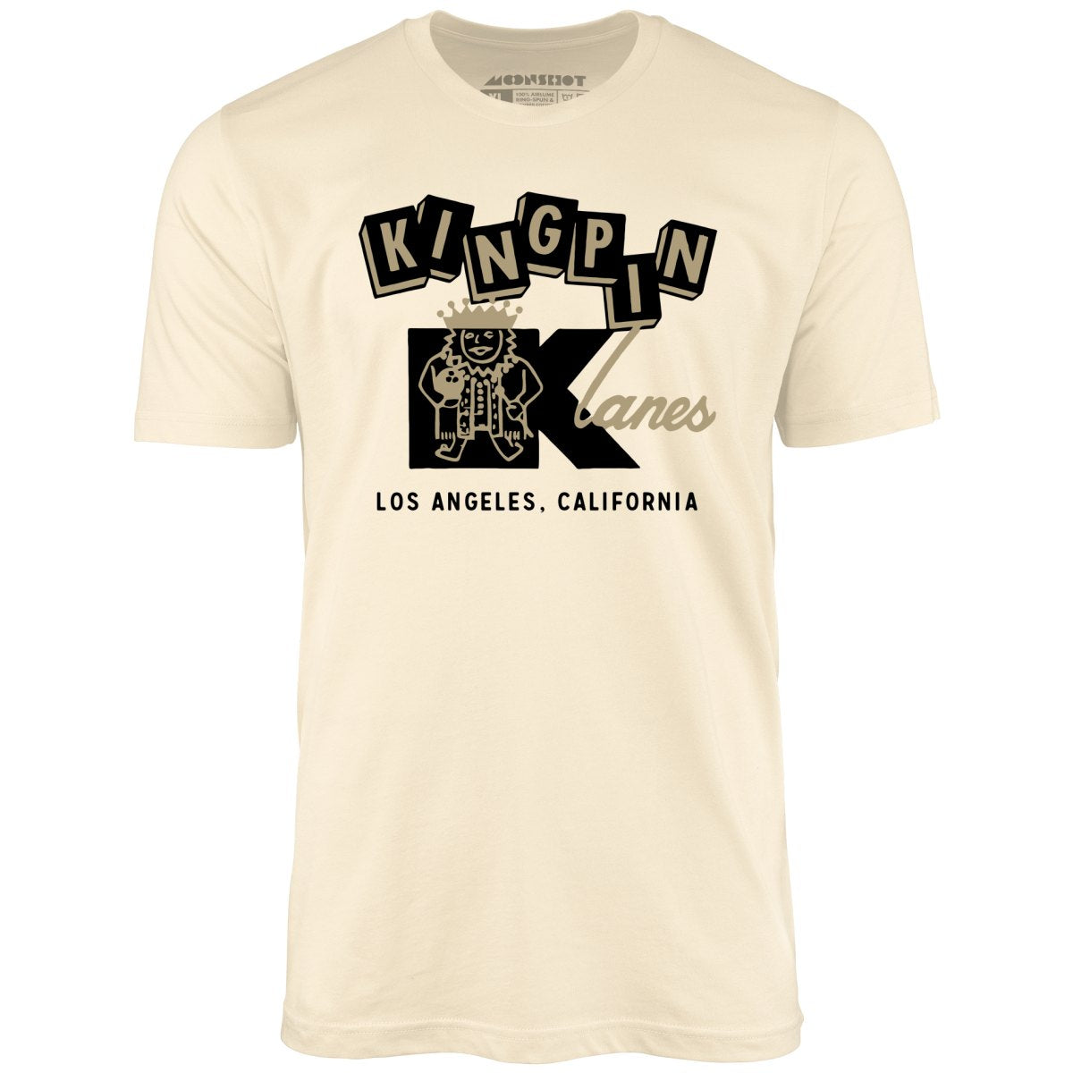 Kingpin Lanes - Los Angeles, CA - Vintage Bowling Alley - Unisex T-Shirt