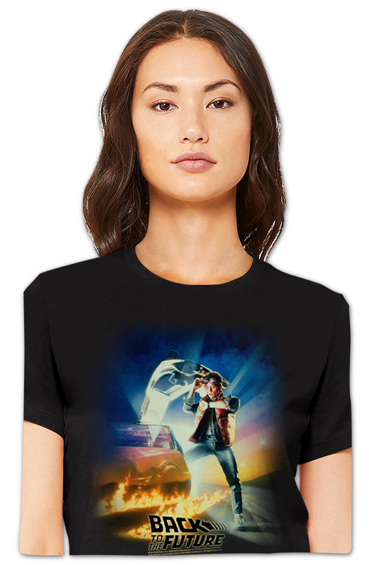 Womens Movie Poster Back To The Future Shirt