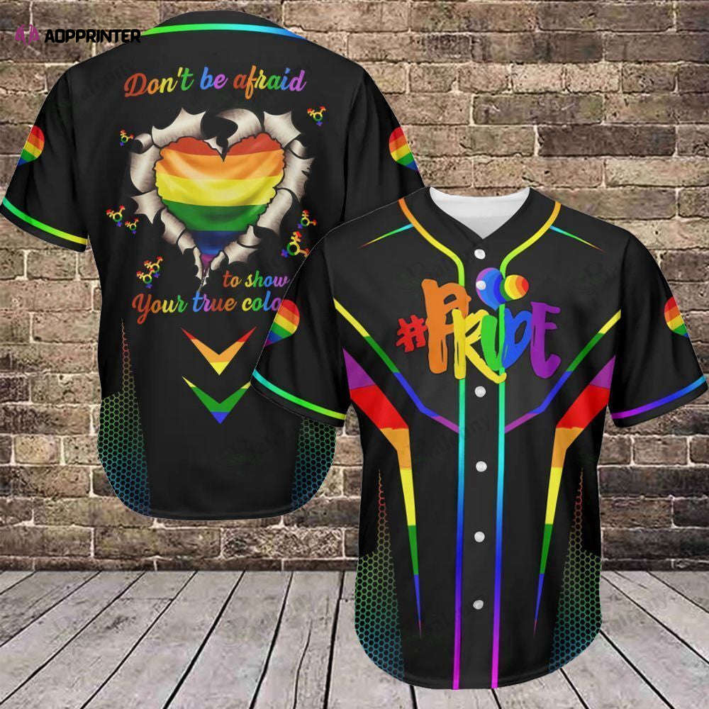 LGBT Pride Baseball Tee: QT205015Td Jersey 322 - Engaging & Relevant! - Aopprinter
