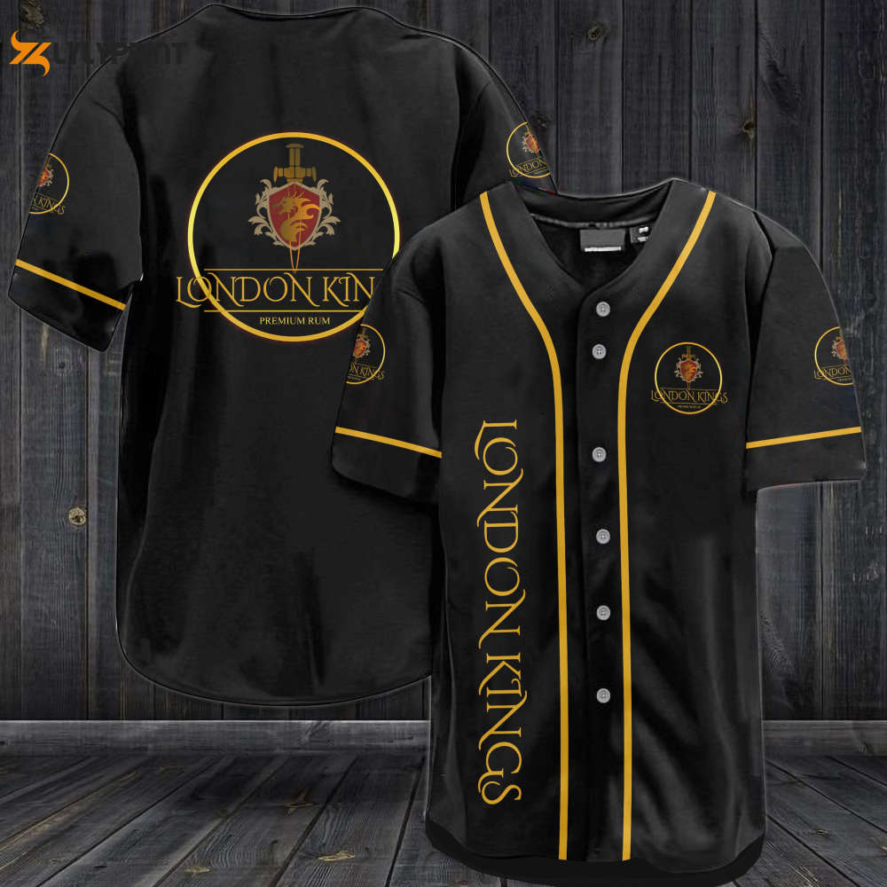 London Kings Premium Rum Baseball Jersey - lylyprint.com