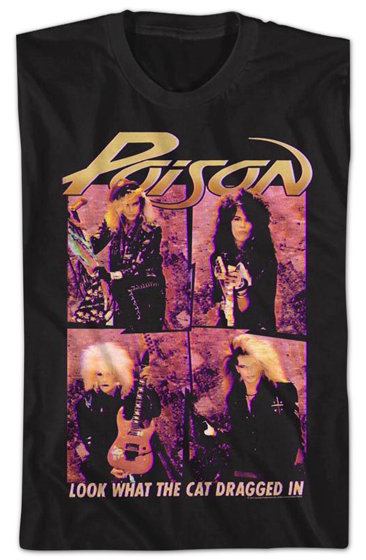 Look What The Cat Dragged In Photos Poison T-Shirt
