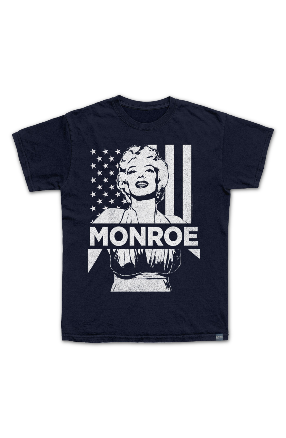 Made In USA Vintage American Flag Marilyn Monroe T-Shirt