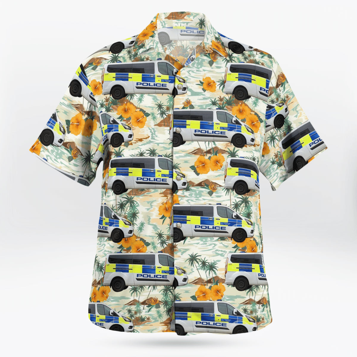 Metropolitan Police Service Ford Transit Hawaiian Shirt