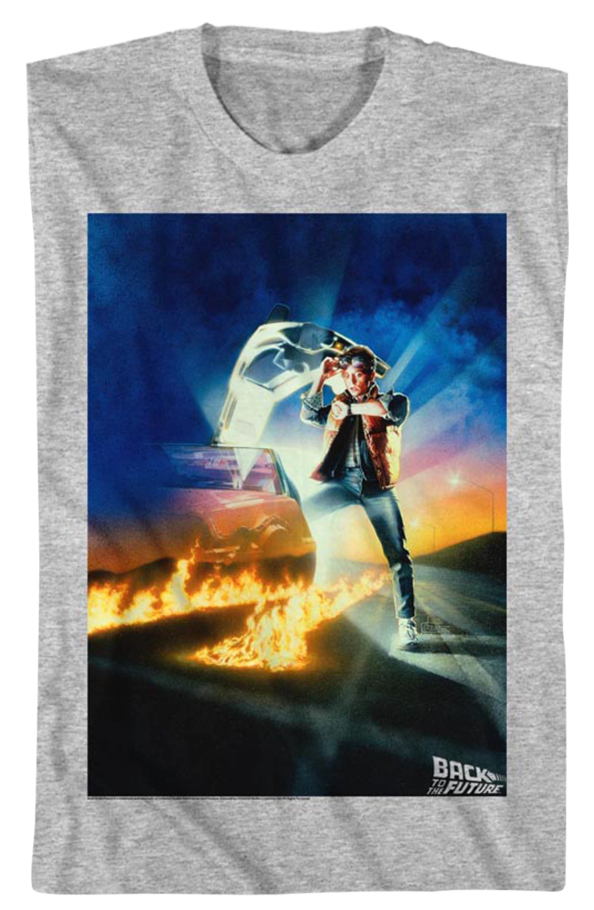 Michael J. Fox Movie Poster Back To The Future T-Shirt