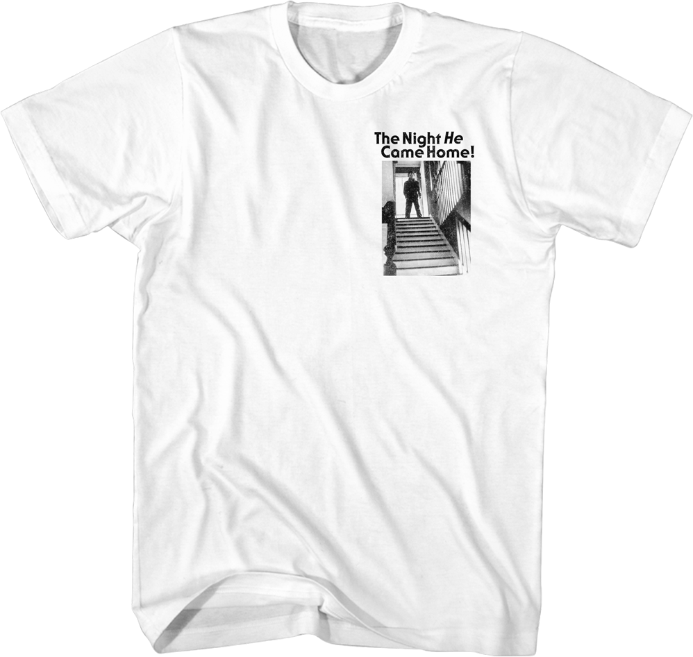 Michael Myers Staircase Photos Halloween T-Shirt