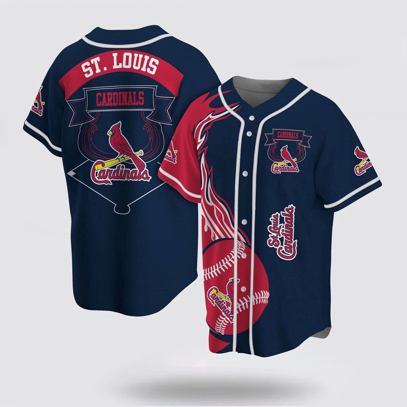 Authentic MLB St Louis Cardinals Baseball Jersey - Classic Fan Gear - Gift for Men Women - lylyprint.com