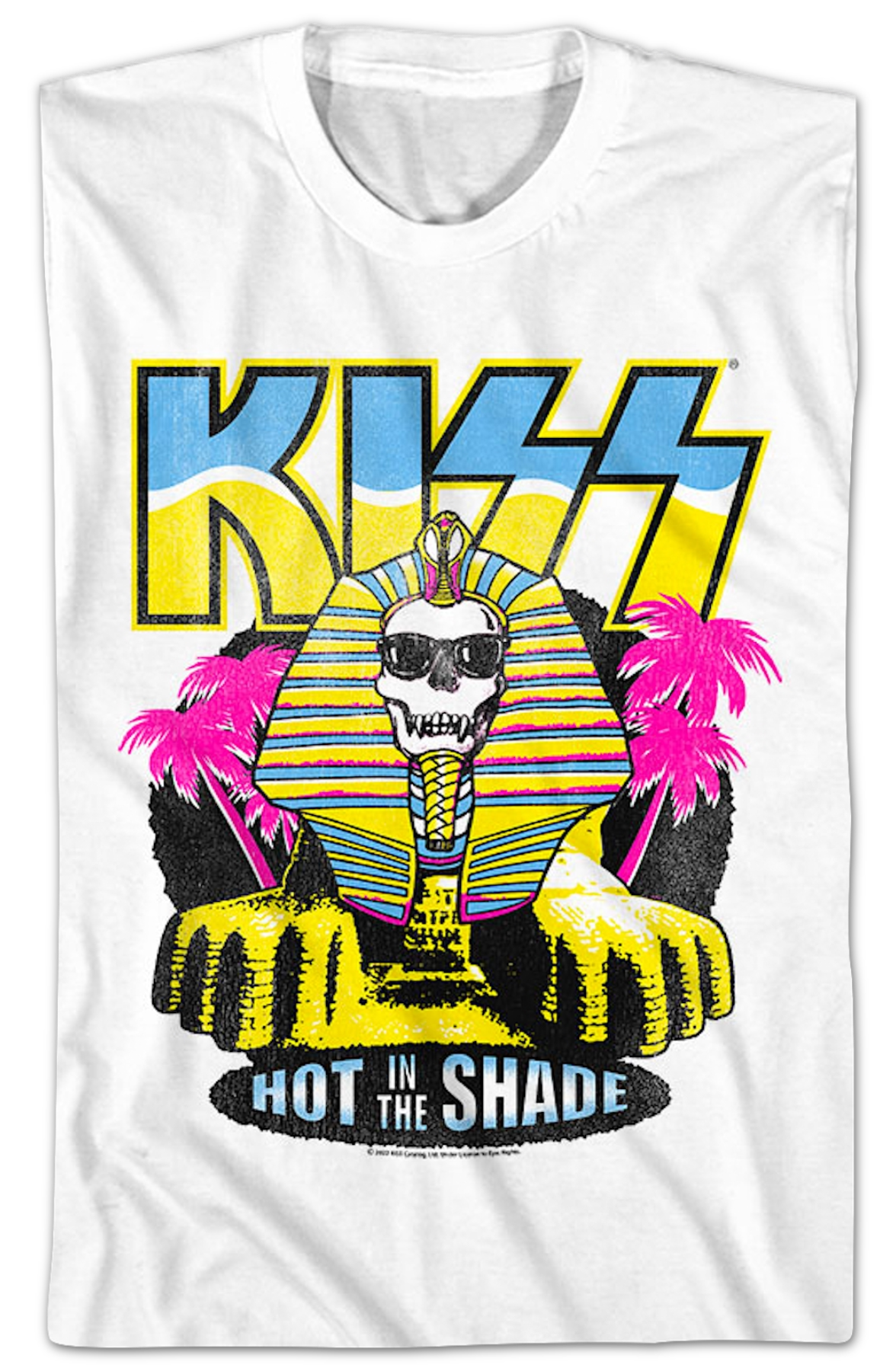 Neon Hot In The Shade KISS T-Shirt
