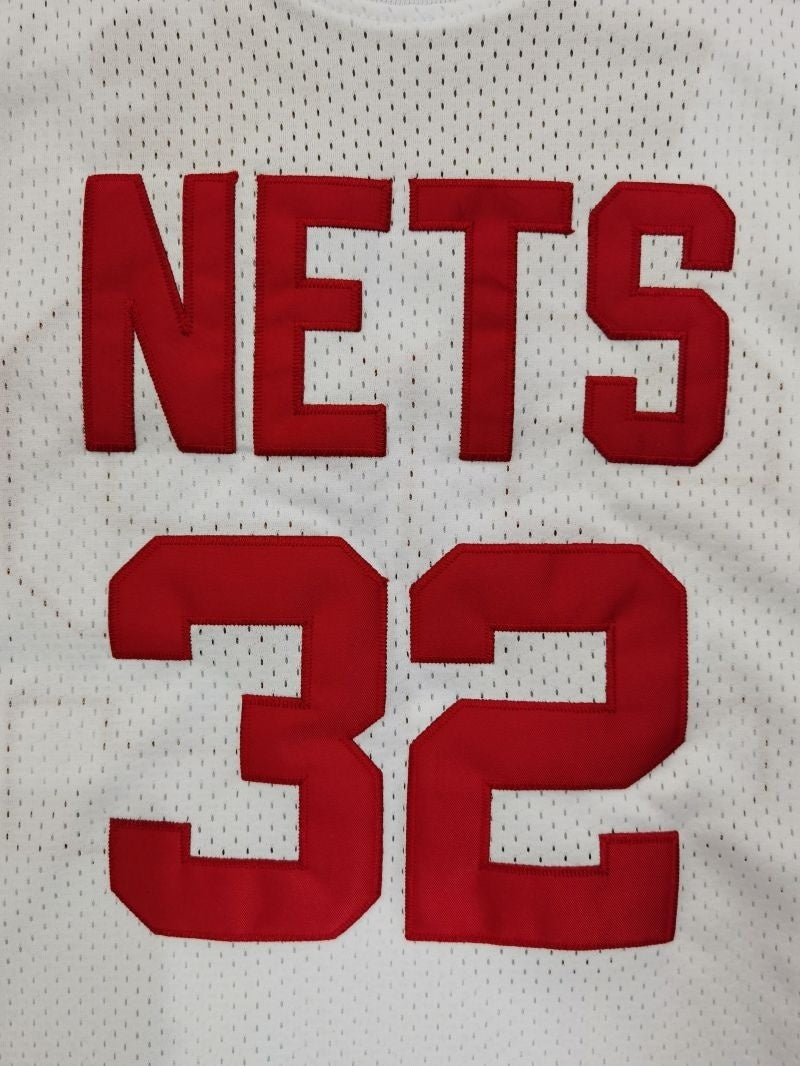new york nets #32 erving Nets 32#j Dr. J - White Retro Jersey Style 1