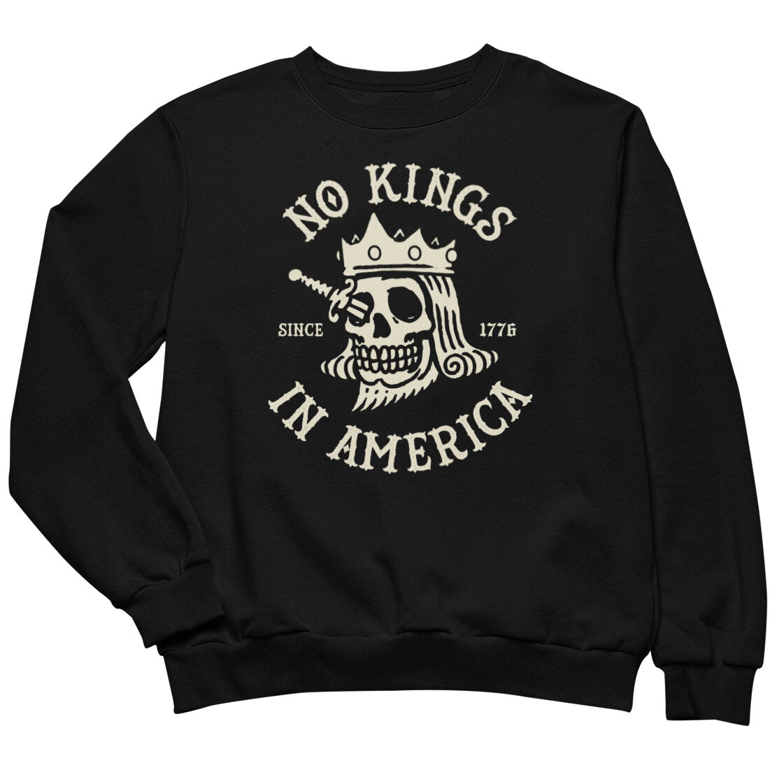 No Kings Sweatshirt T-Shirts, Hoodie | InkThreadWorks.com