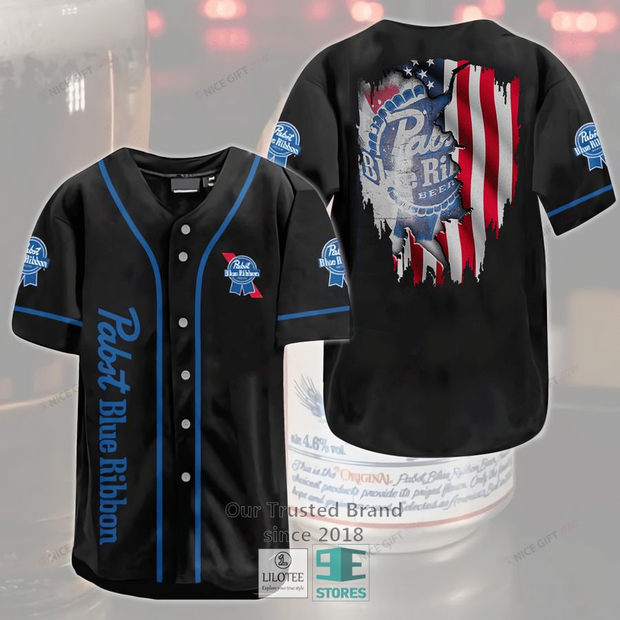 Pabst Blue Ribbon Baseball Jersey